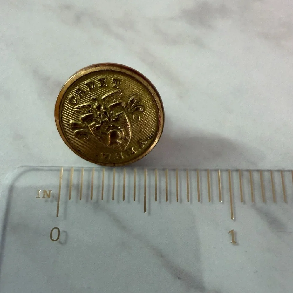 Cadet USMA West Point HV Allien & Co‎ NY Uniform Button 5/8 in Military Academy